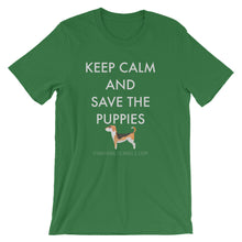 Short-Sleeve Unisex T-Shirt - Save The Puppies White