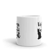 Visitors Must Be Approved by Cat Mug