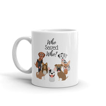 Who Saved Who Puppy (c) Mug
