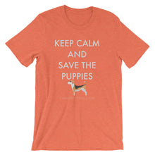 Short-Sleeve Unisex T-Shirt - Save The Puppies White
