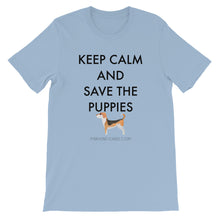Short-Sleeve Unisex T-Shirt - Save The Puppies Black