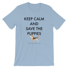 Short-Sleeve Unisex T-Shirt - Save The Puppies Black